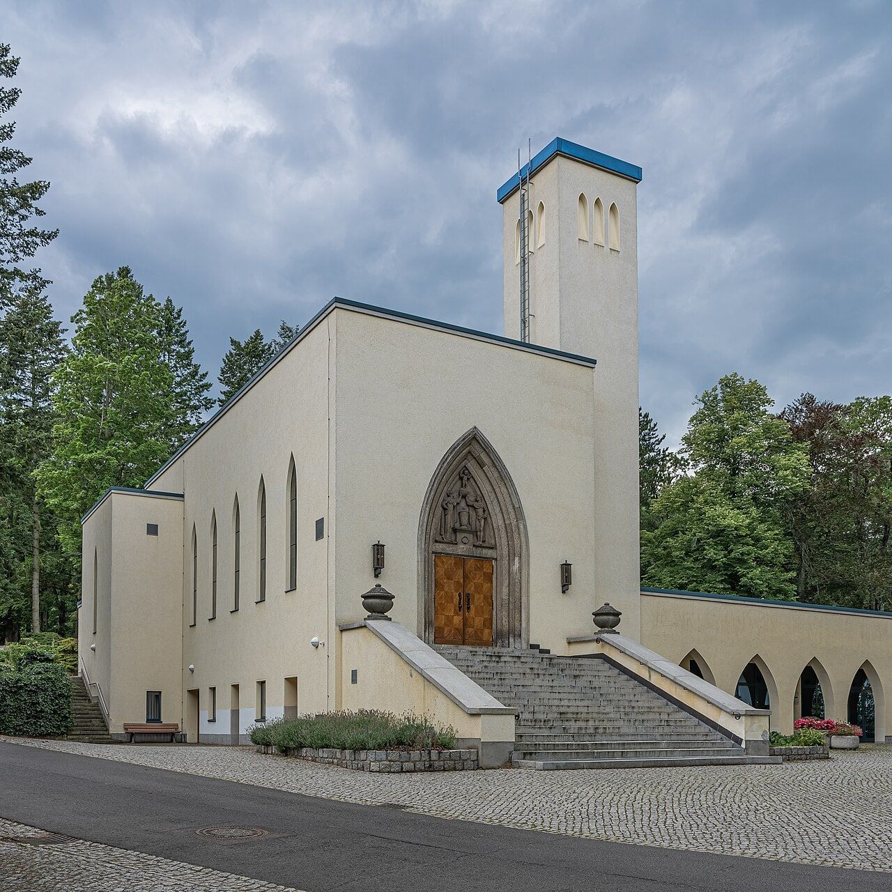 Feierhalle auf dem Neuen Friedhof auf Neuer Friedhof Potsdam
