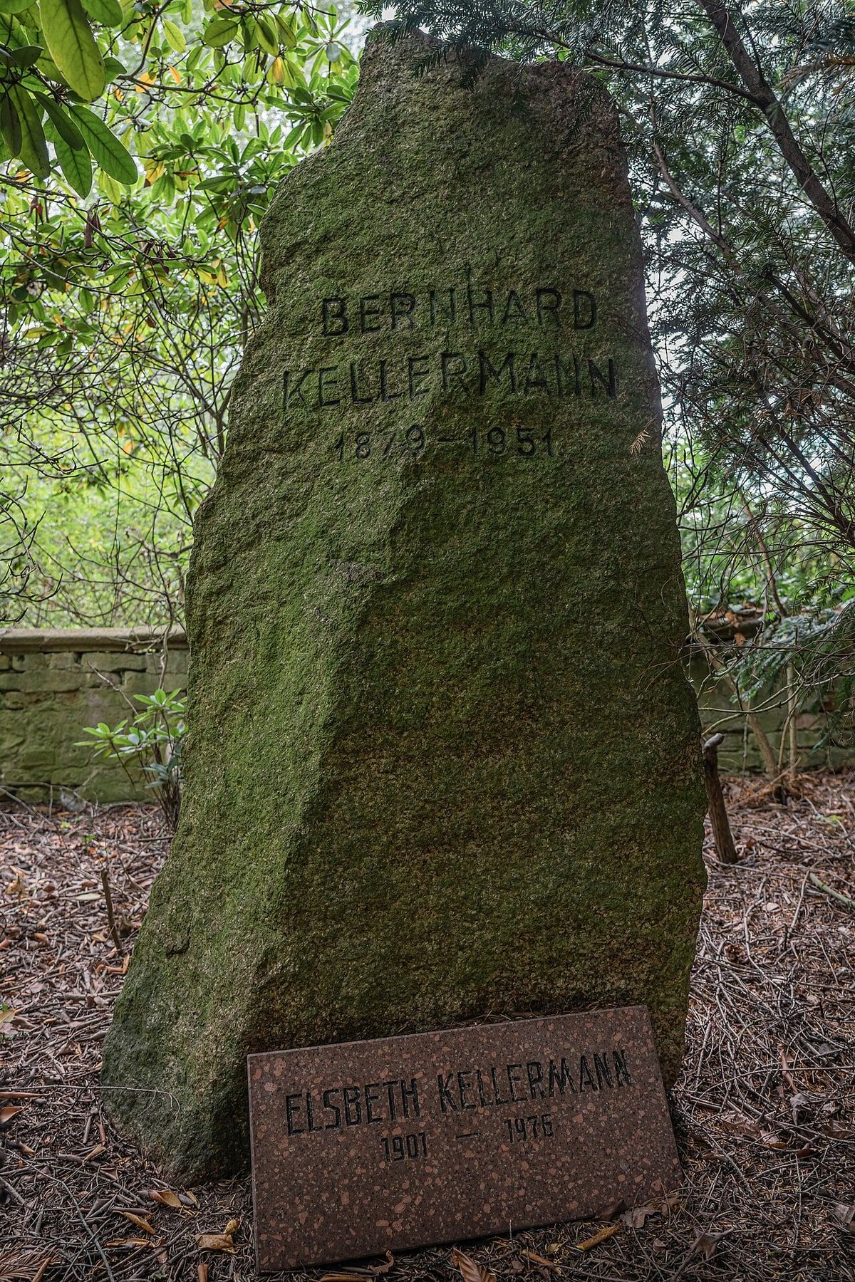 Grabstätte von Bernhard Kellermann
